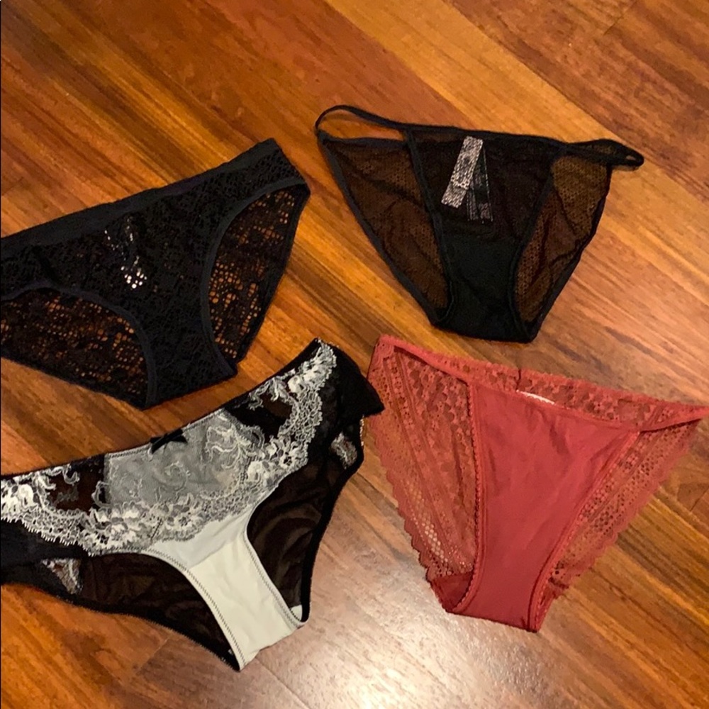 Lot of 4 NWT VS Panties